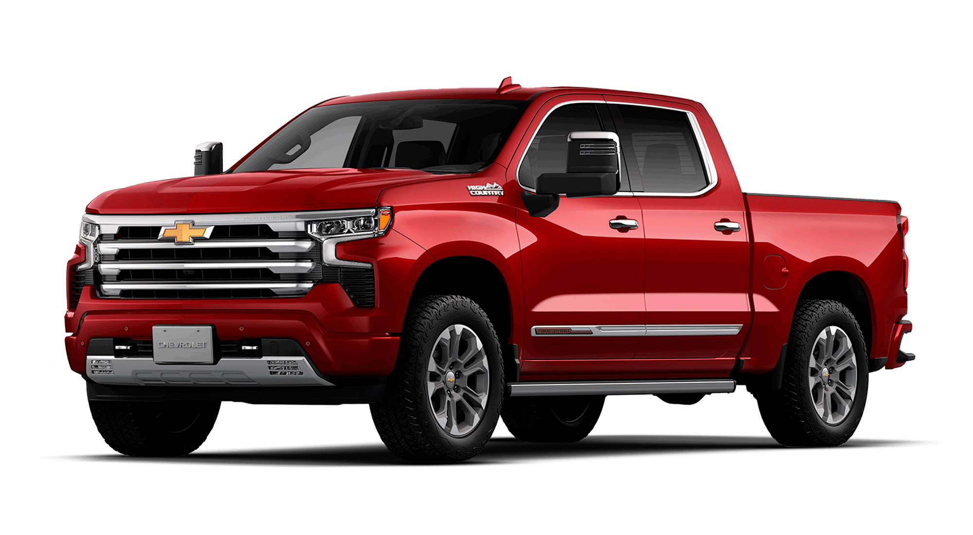 Chevrolet Silverado roja